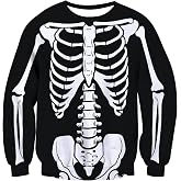RAISEVERN Ugly Christmas Sweatshirts for Men Women Funny Pullover Sweaters | Xmas Party Pullover Long Sleeve Shirts, Holiday, Winter, Family Festival