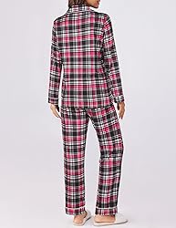 Ekouaer Womens Pajamas Set 2 Piece Button Down Pjs