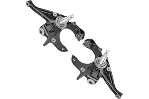 TADAMARK 2“ Drop Lowering Spindles Set Fit For 1982-2004 Chevrolet S10 1983-1994 S10 Blazer 1983-1990 GMC S15 2WD ONLY