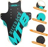 NICEDACK Mudguards 2 Piece Front Rear MTB Cyan 20-29 Inch Compatible view 3