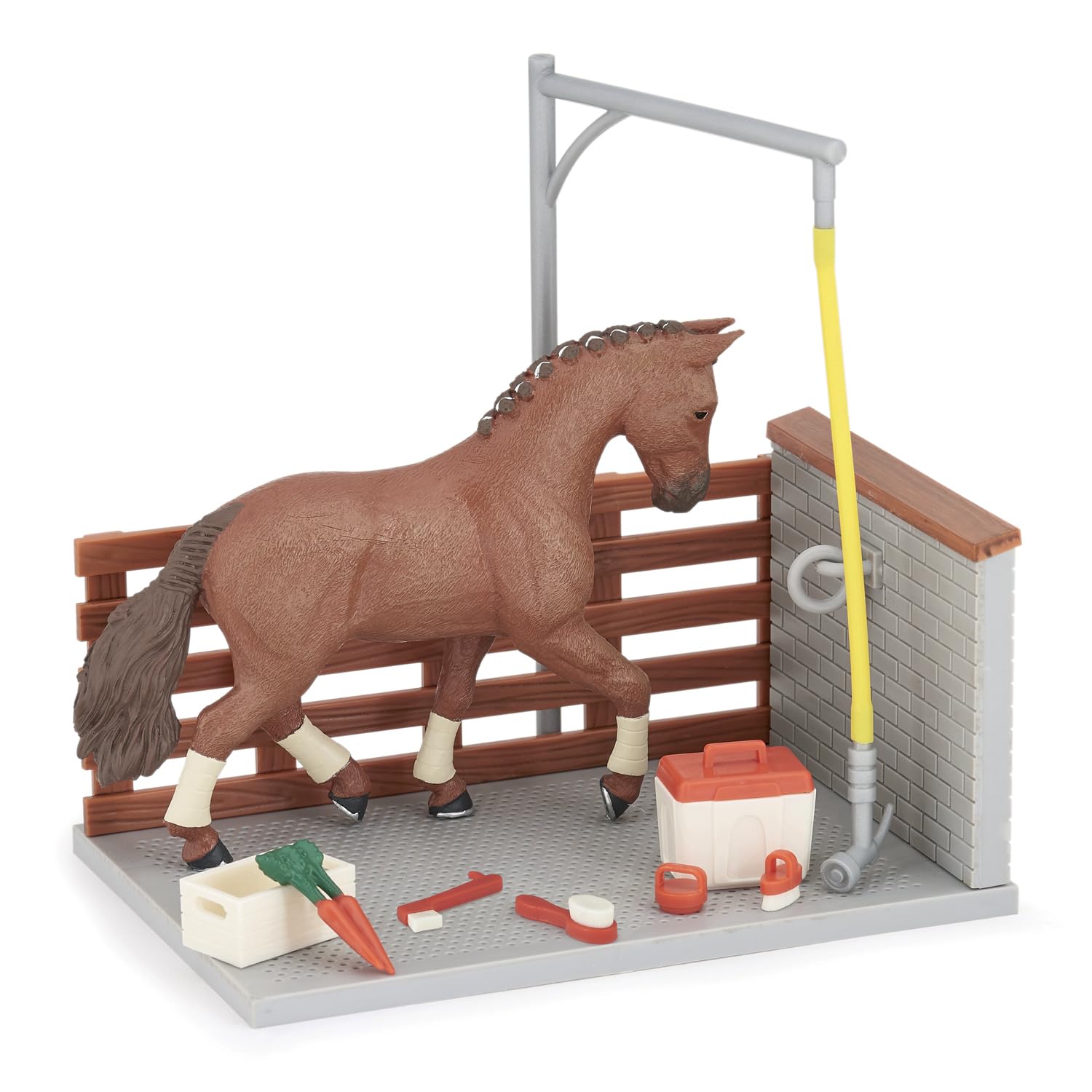 Papo Horse washing box with accessories