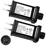 2 PCS LED Transformer Replacement,24V 0.2A Class 2