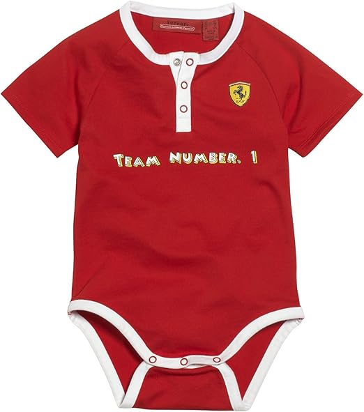 Amazon Co Jp Ferrari Baby Grow Vest Red フェラーリベビーグローベストレッド 86cm 服 ファッション小物
