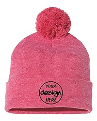 INK STITCH Sp15 Pom Pom Customized Custom Beanies