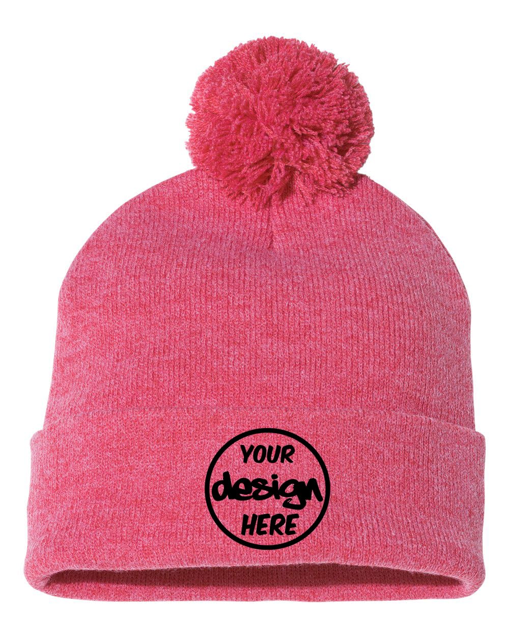 INK STITCH Sp15 Pom Pom Customized Custom Beanies
