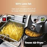 Tower T17021RG Family Size Air Fryer with Vortx Technology 4.3L 1500W view 6