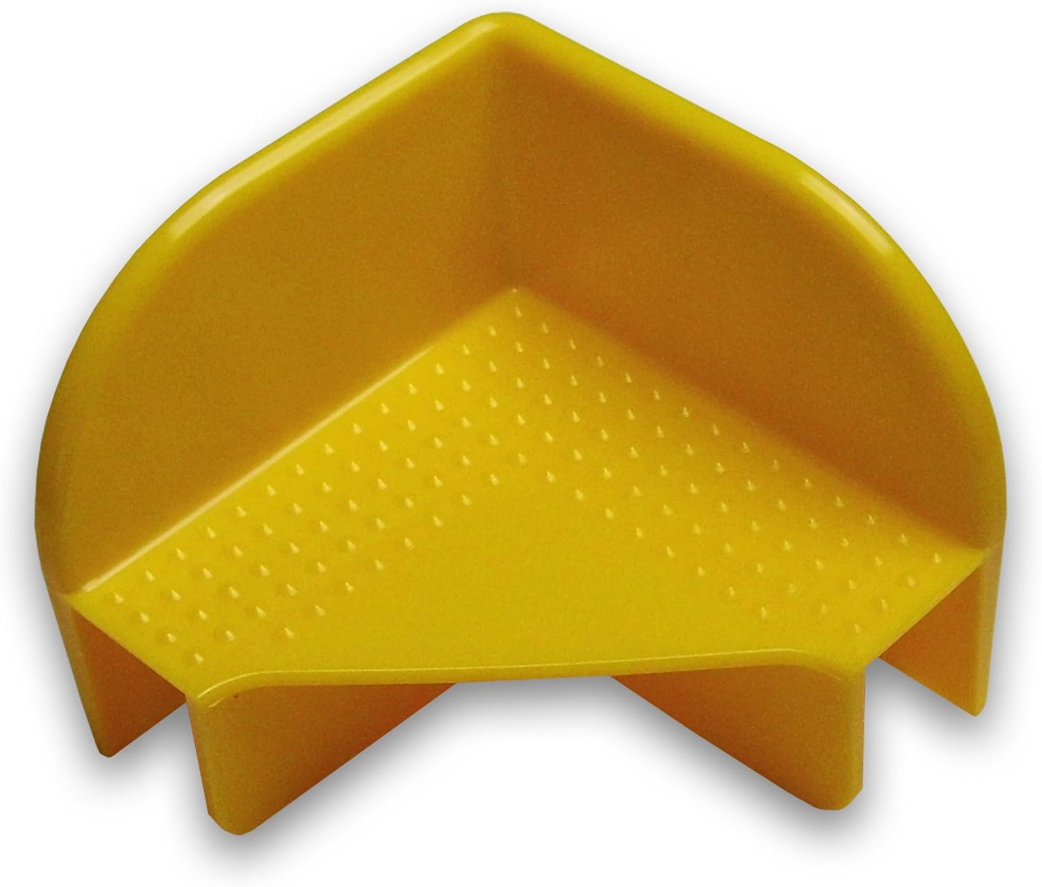 Plastic stacking Corner for pallet collars, Yellow, Corner Set (144
