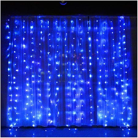 Amazon Com Valuetom 304 Led Curtain Lights Fairy String Twinkle
