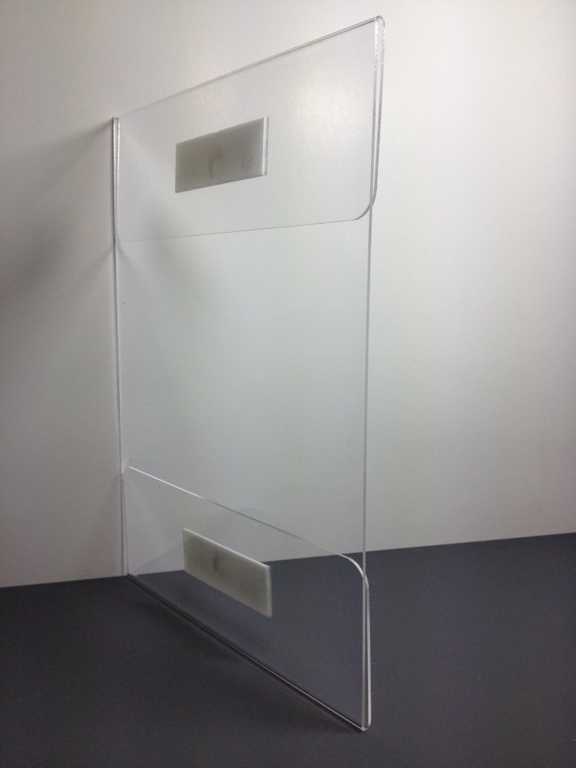 6 Pack of Wall Mount 8.5 X 11 or 11 X 8.5 Acrylic Sign