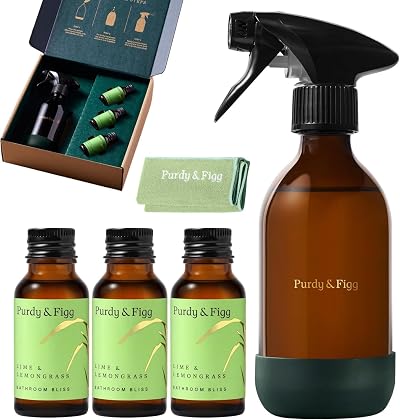 Purdy & Figg Bathroom Bliss Starter Kit | All-Natural Cleaner