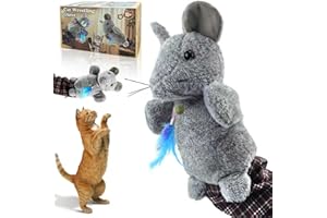 Cat Wrestling Glove, Thickening Tough Padding for Safe and Fun Interactive Play, Relieve Boring Pet Safe Interactive Toys Pla
