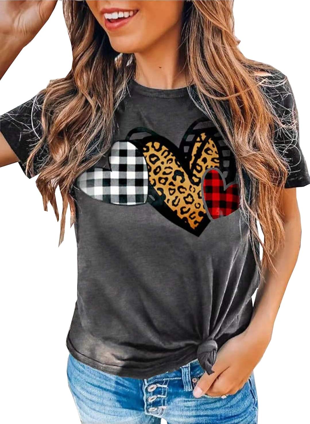 plaid and leopard shirt