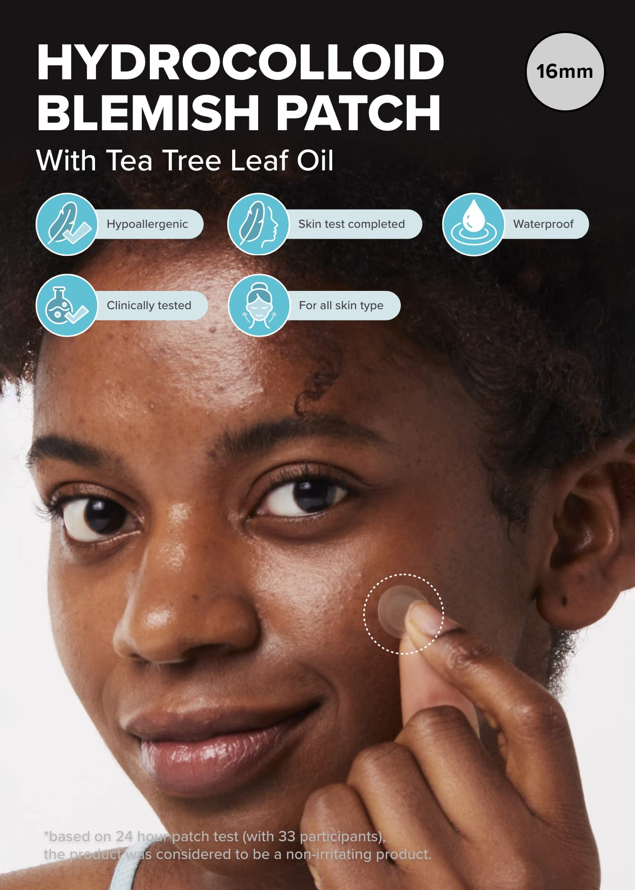 I DEW CARE Hydrocolloid Acne Pimple Patch - Timeout Blemish Dark Spot | Korean zit Patches for face and skin, Facial Stickers, Pus absorbing with Tea Tree Leaf Oil, 32 Count