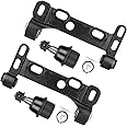 Front Lower Control Arms Ball Joints Suspension Kit for 2002-2009 Buick Rainier, Chevy SSR/Trailblazer, GMC Envoy, IsuzuAscender, Oldsmobile Bravada, Saab 9-7X (4pc set)