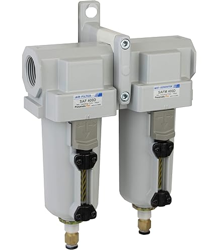 SMC AFM30-N03D-8Z Mist Separator, Removes Oil Mist, Metal