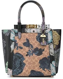 coach flower handbag