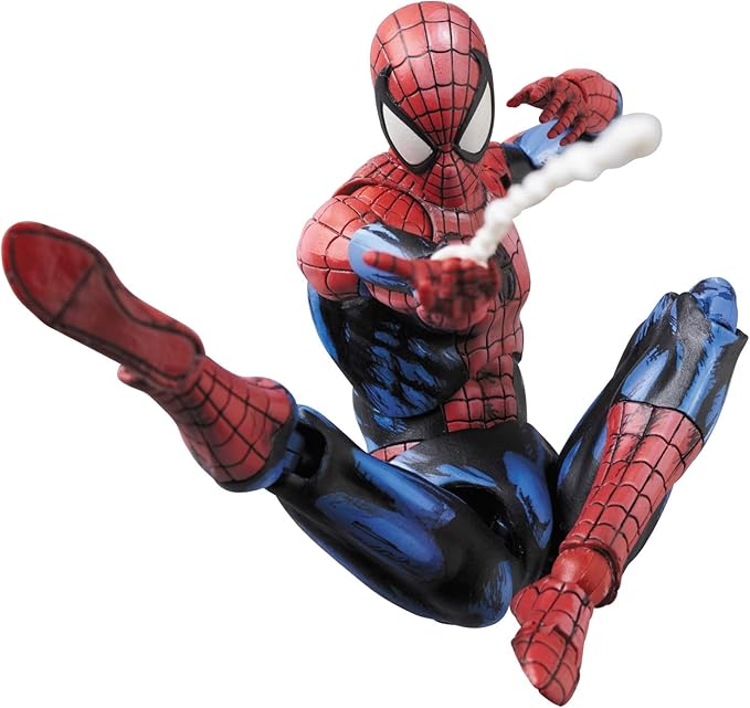 mafex spider man comic paint