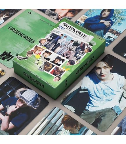 Amazon.com: sunlelekz Cortis GREENGREEN Photocard & Sticker Set