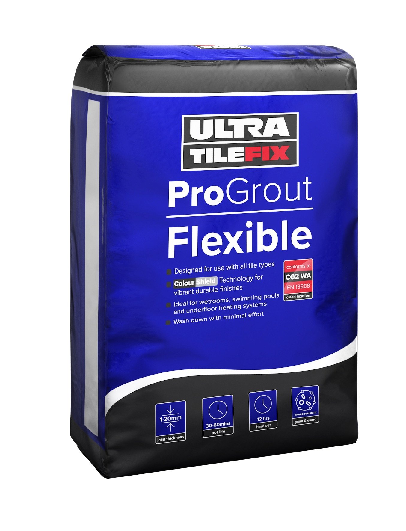 Ultra tile Fix Grout - 10kg - Grey