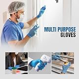 PRAIMA Powder Free Nitrile Gloves Food Grade 100 Count X-Large Blue view 5