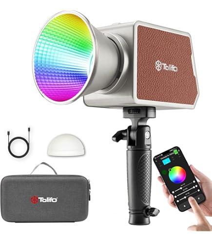 TOLIFO 120W & polight LED撮影照明 セット TOLIFO 120W & polight LED