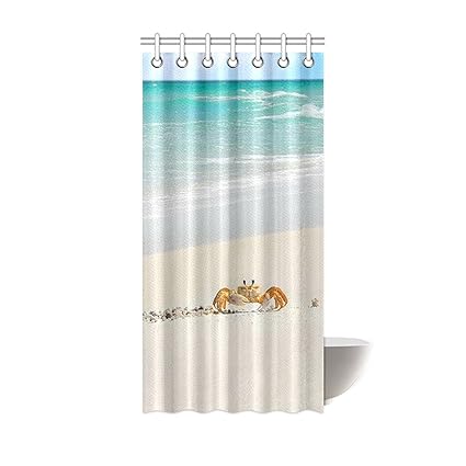 Amazon Com Zhanzzk Cute Crab Walking In Beautiful Beach