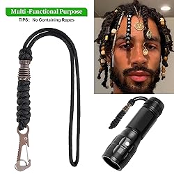 MingQiEven Torpedo Lanyard Bead Paracord Beads for