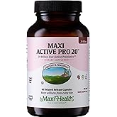 Maxi Health Probiotics for Digestive Health and Gut – 15 Strains, 20 Billion CFU Active Organisms - Probiotics for Men and Women – Daily Probiotic for Digestive Support, 60 Capsules