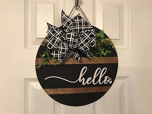 10 Unfinished Wood Circles - 6 Inch & 8 Inch Round Wood Slices For Crafts