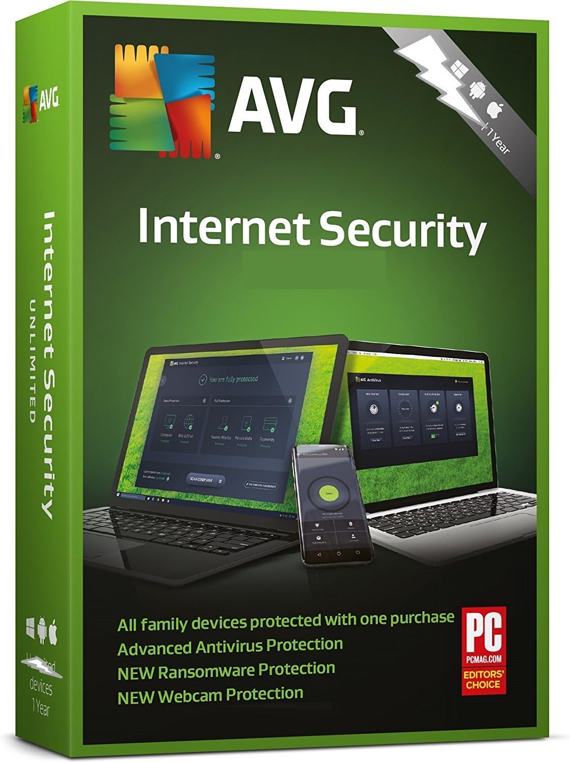 Download AVG Internet Security 2020 - 1 User - 1 Year (PC) - For New & Existing Customers IGNORE SHIPPING READ PRODUCT DESCRIPTION FOR DELIVERY INFORMATION