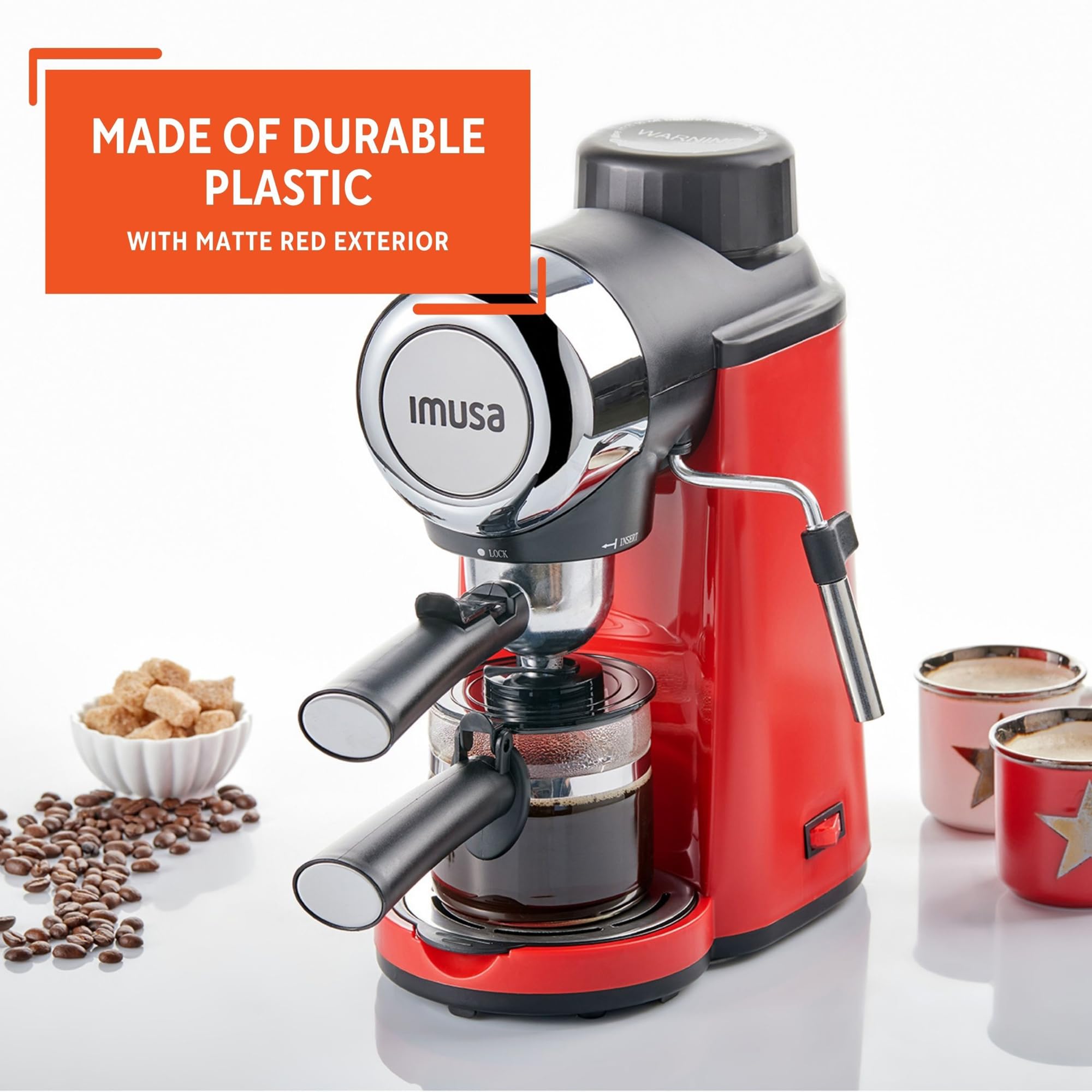 Mua Imusa 4 Cup Epic Electric Espresso/Cappuccino Maker (Cafe Cubano ...