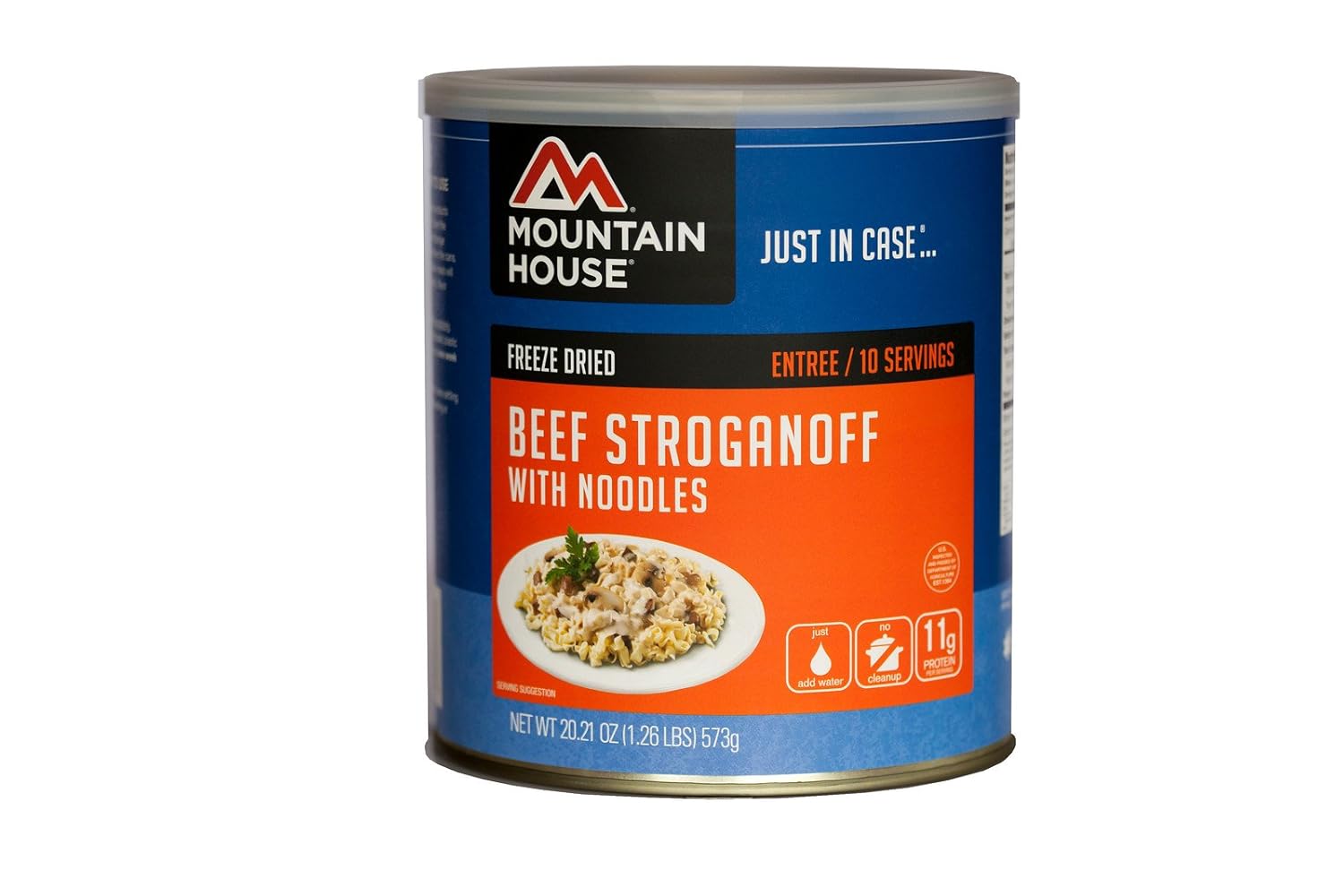 Mountain House Beef Stroganoff with Noodles 10 Can Camping Freeze Dried Food