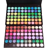Onwon 120 Colors Makeup Eyeshadow Palette Natural Nude Matte Shimmer Glitter Pigment Eye Shadow Pallet Waterproof Smokey Professional Cosmetic Beauty Kit Set