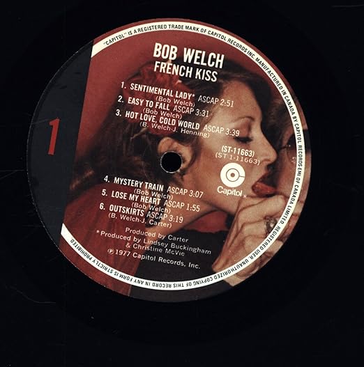 Bob Welch Bob Welch French Kiss Vinyl Record Amazon Com Music