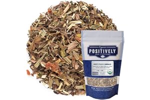 Organic Positively Tea Company, White Peach Lemonade Tea, Loose Leaf, 4 Ounce