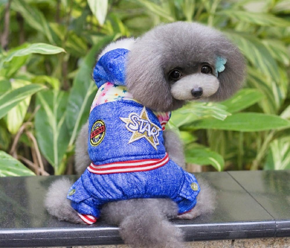 Amazon Starpets 犬服 上下つなぎ スタジャン フード付き アメカジ風 コットン 暖かい 秋 冬 春 ブルー 5サイズ Xl Starpets シャツ パーカー 通販 Amazon Starpets 犬服 上下つなぎ スタジャン フード付き アメカジ風 コットン 暖かい 秋 冬 春 ブルー 5サイズ Xl Starpets シャツ パーカー 通販
