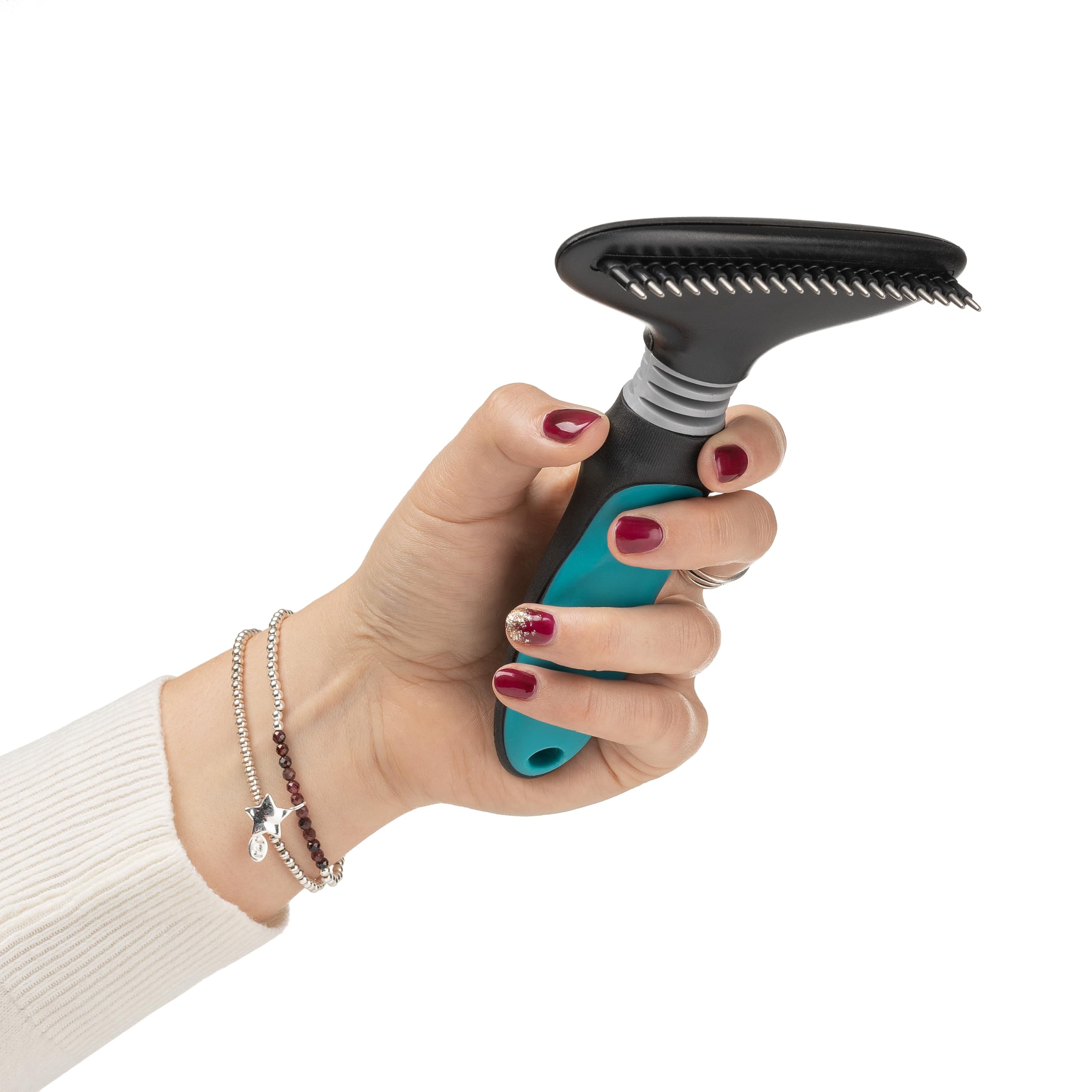 Mikki Dog, Puppy Grooming Undercoat Rake - Dematting Tool Removes Matts - for Medium Coats