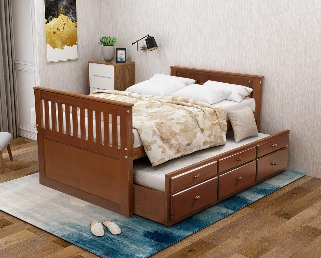 Best Captains Bed With Headboard