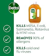 Dettol Antiseptic Liquid 750 ml Isopropyl Alcohol Wound Care First Aid view 3