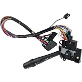 ZAPOSTS Multi-Function Turn Signal Switch fits for Buick Century 3.1L 1997-2005, Regal 3.8L 1997-2004.Replaces#26085929,26067715. Headlight Beam, Cruise Control, Windshield Wiper Combination Switch