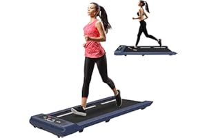 Exerpeutic 400 Lb. Capacity Heavy-Duty Walking/Jogging Exercise Treadmill - Home Gym Workout Equipment - Foldable Under Desk Design