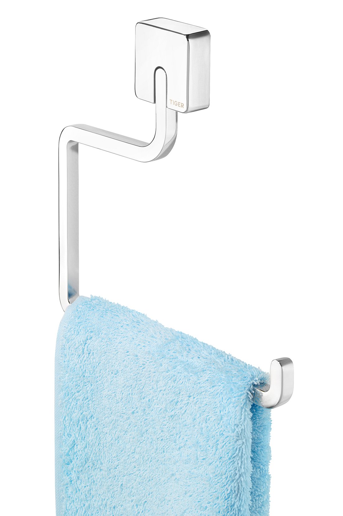 Tiger Impuls Towel Ring, Zamac, Chrome, 20 x 20 x 1.8 cm