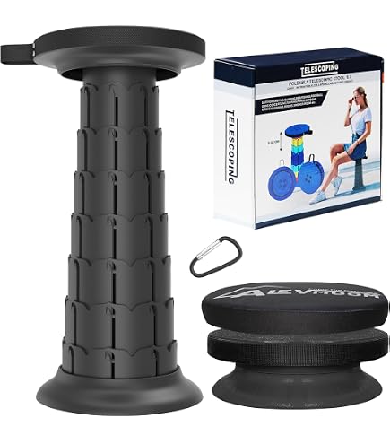 Hauteur 45 cm (Tabouret avec Dossier)Tabouret Pliant Portable amélioré avec Dossier, siège télescopique Pliable pour Adultes Le Camping, la pêche, la randonnée, Les barbecues Hauteur 45 cm (Tabouret avec Dossier)Tabouret Pliant Portable amélioré avec Dossier, siège télescopique Pliable pour Adultes Le Camping, la pêche, la randonnée, Les barbecues