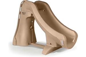 S.R. SMITH S.R.Smith 660-209-5810 Slideaway Removable In-Ground Pool Slide - Taupe