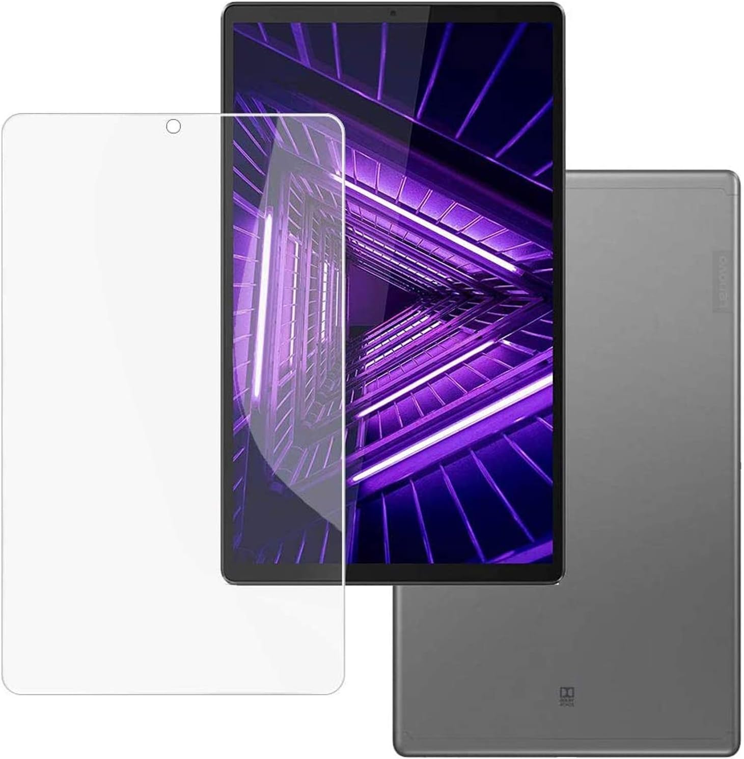 HHUAN Tempered Glass Screen Protector for Lenovo Tab M10 FHD Plus TB-X606F / TB-X606X 10.3 Inch 9H Hardness Tempered Glass Screen Protector Film