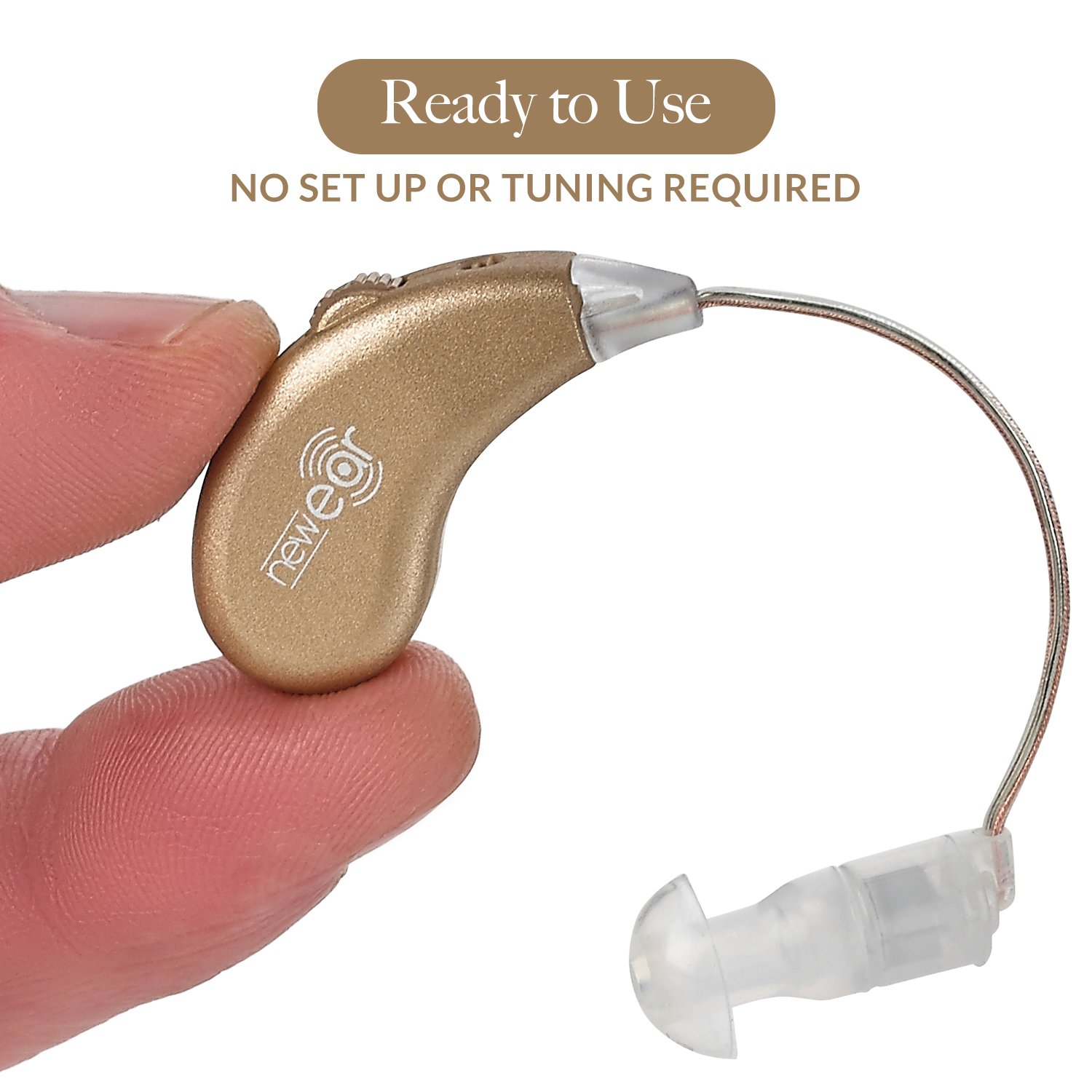 Digital Hearing Amplifiers Rechargeable BTE Personal Sound Amplifier