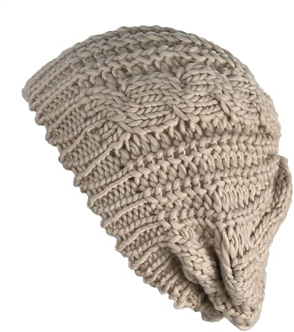 baggy knit hat