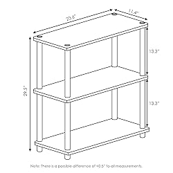 Furinno Turn-N-Tube 3-Tier Compact Multipurpose