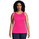 Terra & Sky Women's High Neck Rib Tank