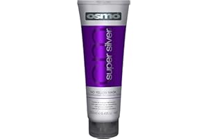 Osmo Super Silver Mask Eliminates Yellow and Brassy Tones, Brightens Grey and White Hair, Keeps Hair Rich and Vibrant. Sulphate free. 8.45 fl oz.